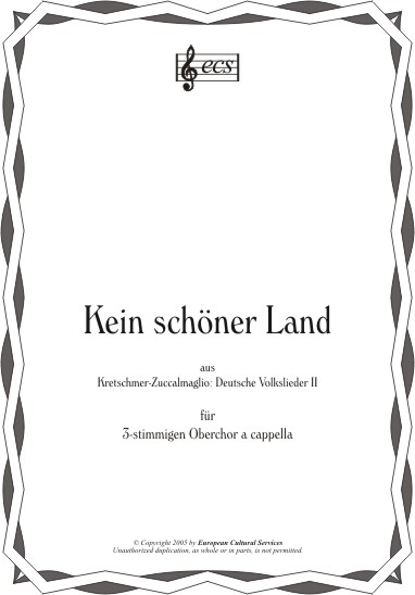 "Kein schöner Land"