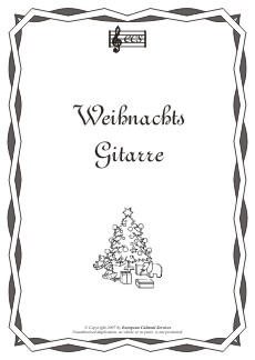 WEIHNACHTSGITARRE