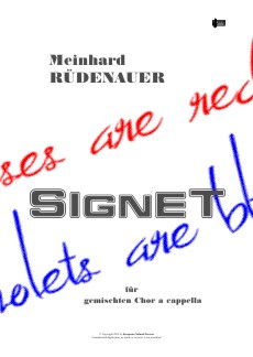 RÜDENAUER, Meinhard: "Signet"