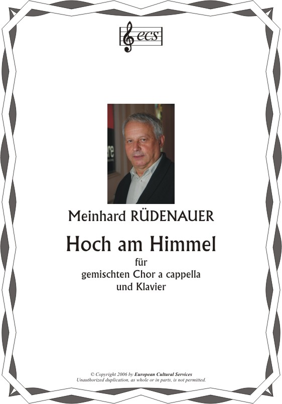 RÜDENAUER, Meinhard: "Hoch am Himmel"