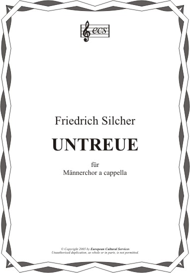 SILCHER, Friedrich: "Infidelity"