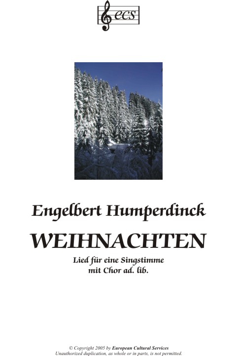 HUMPERDINCK, Engelbert: "Christmas"