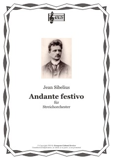 SIBELIUS, Jean: Andante festivo