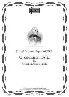 AUBER, Daniel Francois Esprit: "O salutaris hostia"