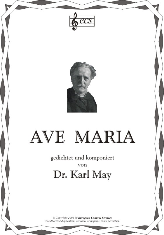 MAY, Karl: "Ave Maria"